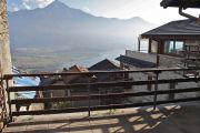 Blick vom Balkon